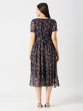 Georgette long maxi dress