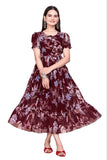 Georgette long maxi dress 🤳👗