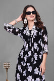 V Neck Kurti Pant Set