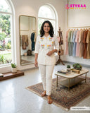 Elegant Khadi Cotton Co-ords with Full Inner – Timeless Comfort & Style